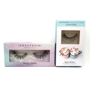 NIB set of 2 false lashes in holiday gift packaging